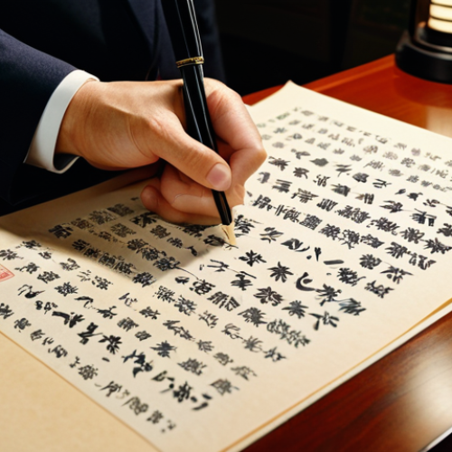 Contract Negotiation**

"A close-up shot of a traditional Japanese contract (契約書) being reviewed under the warm light of a desk lamp. Hands wearing professional attire are pointing to specific clauses. Include annotations in elegant Japanese calligraphy highlighting key points like '瑕疵担保責任免責' (defect liability waiver) and '占有者の存在' (occupant presence). The scene should convey a sense of serious due diligence and meticulous attention to detail. Safe for work, appropriate content, fully clothed, professional, family-friendly, perfect anatomy, natural proportions, high quality."

**