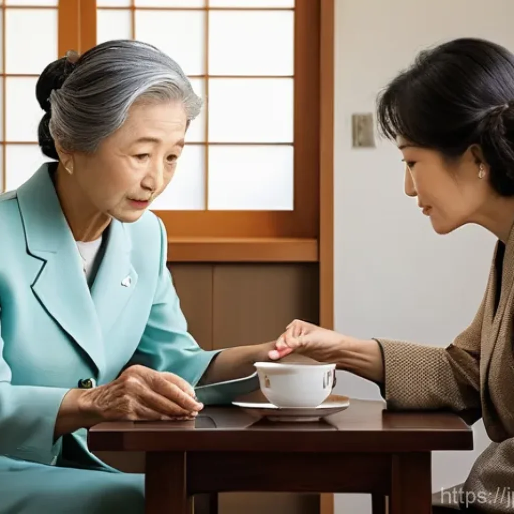 경매사 실무에서의 협상 사례 분석 - **Prompt:** A compassionate real estate professional, dressed in a sharp business suit, is seated ac...