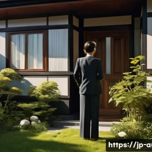 경매사 실무에서의 위험 관리 - **Prompt:** A highly detailed, professional illustration of a meticulous real estate auctioneer, a w...